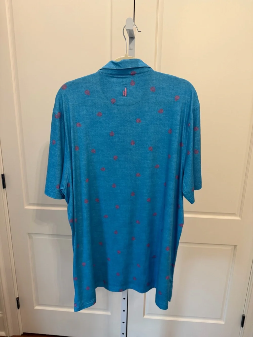 Johnnie O Skully Stretch Polo Shirt Size XL